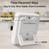 FCXJTU Digital Dual Kitchen Timer, 3 Channels Count UP/Down Timer, Cooking Timer, Large Display, Loud Volume Alarm and Flashing Light with Magneti...