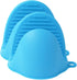 IMIKE Silicone Mini Oven Mitts,Cooking Mitts Pinch Grips Pot Holder Baking Oven Microwave Hand Clips,3-Pair...