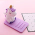 ZOSTLAND Cute Unicorn Fly Horse Pegasus Pony Phone Holder Adjustable Stand Lovely Desktop Phone Stand,Creative Cartoon Multi-Function Desk Phone S...