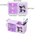 Kawaii Pen Holder Drawer Storage Box Office Desktop Office Supplies Three-Layer Cartoon Colorful Small Drawer Box...