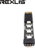 REXUS 5V USB LED RGB Bluetooth Remote Controller 4 Pin Male Connector Onboard 4 LED Lights for TV Backlight Light Strip LED RGB Dimmer Home Colorf...