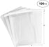 100pcs 8x10inch 2.0 mil Clear Resealable Cello / 8x10 Cellophane Bags Good for Bakery, Candle, Soap, Cookie...