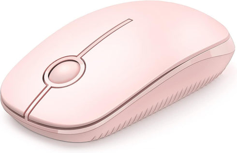 Unipows Wireless Mouse - 2.4G Slim Portable Computer Mouse with Nano Receiver, Less Noise Mobile Optical Mice for Notebook, PC, Laptop, Computer, ...