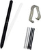 Tab S4 S Pen for Samsung Galaxy Tab S4 Stylus Pen EJ-PT830 T835 T837 Pointer Pen Replacement + 5X Tips/Nibs (Black)...