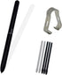 Tab S4 S Pen for Samsung Galaxy Tab S4 Stylus Pen EJ-PT830 T835 T837 Pointer Pen Replacement + 5X Tips/Nibs (Black)...