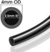 TAILONZ PNEUMATIC Black 4mm or 5/32 inch OD 2.5mm ID Polyurethane PU Air Hose Pipe Tube Kit 10 Meter 32.8ft...