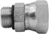 (2-PACK) 6900-08-08-O Hydraulic Hose Adapter Fitting 1/2" Male O-Ring Boss (3/4"-16UNF)×1/2" NPSM Female Pipe Swivel (1/2"-14NPSM) SAE Straight Pi...