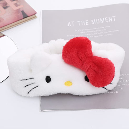 5PCS Kitty Makeup Brush with Kitty Cat Headband-Cosmetic Makeup Brush Set Professional Tool Kit Set Brush Set Best Gift for Young Girl Women...