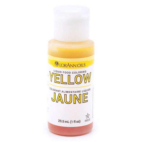 LorAnn Yellow Liquid Food Coloring, 1 ounce bottle...