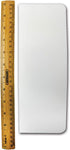 PME Tall Cake Plain Edge Plastic Side Scraper 10 x 9.3 Inces, White, Standard...