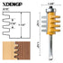Professional Finger Joint Router Bit 1/4" Shank, Reversible Finger Glue Joint Router Bit for Woodworking, Finger Joint Bit, Joinery Router Bit for...