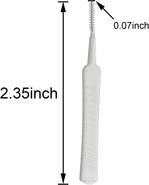 50pcs Multifunctional Mobile Phone Charging Port Cleaning Brush 65mm Dust Shower Hole Cleaning Mini Brush Bendable Mini Soft Round Brushes......