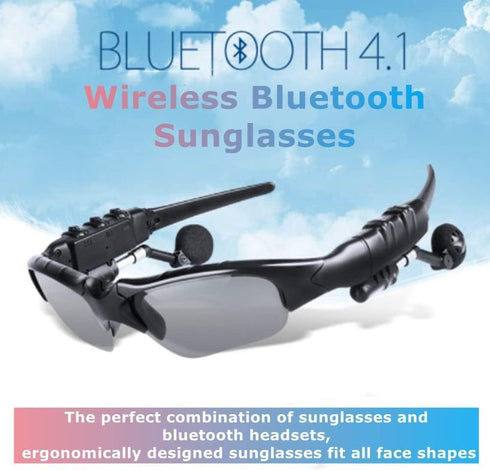 Yoidesu Wireless Bluetooth Sunglasses, Polarized Lenses Music Sunglasses for Men and Women, Glasses Open Ear Music Eyewear Sports Sunglasses for O...