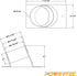 POWERTEC 70153-P2 Angled Dust Port, 4-Inch, 2 PK...