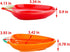 2 Pcs Hamster Ceramic Food Bowl, Cute Shape Anti-turning Dish for Hamster Gerbil Hedgehog Guinea Pig Rat Rodent...