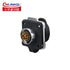 CNLINKO 5A Male Socket Plug M16 9PIN Audio Connector Waterproof, Panel Mount Ethernet Signal Connector, Solder Wire to Board Connector for Indoor ...