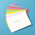 100 Pack A2 Colorful Invitation Envelopes Self-Adhesive for Wedding, Party Invitations, Greeting Cards, Announcements, Photos(4.37 x 5.75 Inches, ...