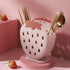 AKOAK 1 Pack Strawberry Chopsticks Stand, Cutlery Storage Box, Suitable for Storing Spoons, Chopsticks, Spoons, Knives and Other Kitchen Utensils ...