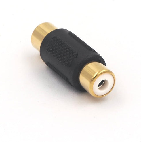 VCE 12-Pack Gold Plated RCA Female to RCA Female Coupler...
