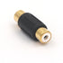 VCE 12-Pack Gold Plated RCA Female to RCA Female Coupler...