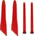 BAIRONG 4pcs Canning Kit - 2pcs Canning Bubble Popper Bubble Remover and 2pcs Jar Lid Lifter Magnetic Lid Lifter for Canning Tools, Red...