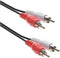 12 Feet 2 RCA Male to Male Audio Cable (2 White/2 Red Connectors), CNE467004...