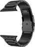 LDFAS Compatible for Apple Watch Band 45mm 44mm 42mm, Sport Stainless Steel Metal Strap with Safety Buckle for iWatch Bands Compatible for Apple W...