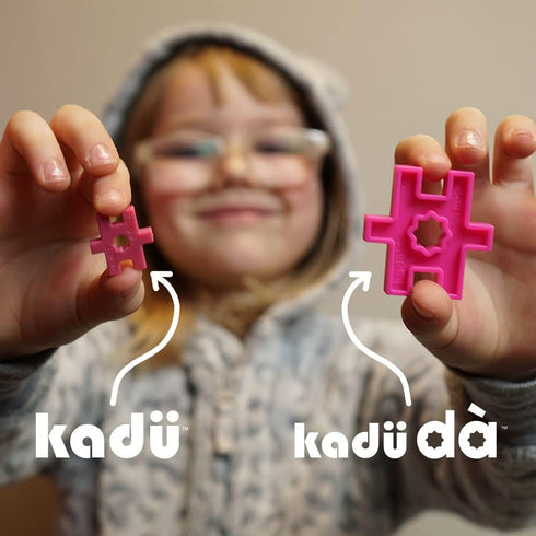 KADU Classic 80 Piece Classic Set - STEM/STEAM Building + Construction Toy, for Open + Imaginative Play...