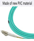 Fiber SFP Cable LC to LC OM3 10Gb/Gigabit-850nm Multi-Mode Dual Core Jumper Duplex Fiber Optic Cable Module Soft for Transceiver,Test Equipment,Co...