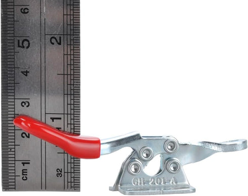 E-TING New 4PCS Hand Tool Toggle Clamp 201A Antislip Red Horizontal Clamp 201-A...