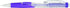 Pentel Twist Erase CLICK Mechanical Pencil, 0.7mm, Clear Barrel, Violet Grip, Box of 12 (PD277TV)...