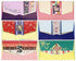 (Pack of 6) Korean Traditional Money Gift Envelopes for Cash Wedding, Birthday, New Year, Christmas, Multicolor...