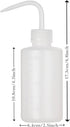 2Pcs Tattoo Wash Bottle 250ml | 8oz Water Squirt Bottle Succulent Watering, Safety Rinse Bottle Watering Tools for Medical Succulent Cleaning Wash...
