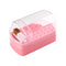 2 in 1 Pink Nail Drill Bit Holder and Nail Drill Bits Cleaner Brush Case, 30 Holes Dust-proof Nail Bit Holder Organizer Display Storage Box, Nail ...