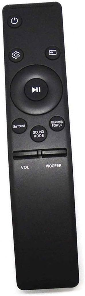 Replaced Remote Control Compatible for Samsung HW-M370/ZA HWM4500 HWM360 HWMM37 HW-MM55C/ZA HW-M550 HWMM45 Sound Bar Home Theater System...