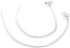 Bollywood Indian Silver Chain Bells Anklet Payal Pair Set For Women - Beach Bohemian Dance Party Gift...