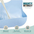 MIGHTY MONKEY Extra Deep Pocket Waterproof Silicone Feeding Baby and Toddler Bib, BPA Free Bibs for Boy, Girl, Adjustable Mess Free Eating and Dri...