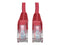 Tripp Lite Cat5e 350MHz Snagless Molded Patch Cable (RJ45 M/M) - Red, 25-ft.(N001-025-RD)...