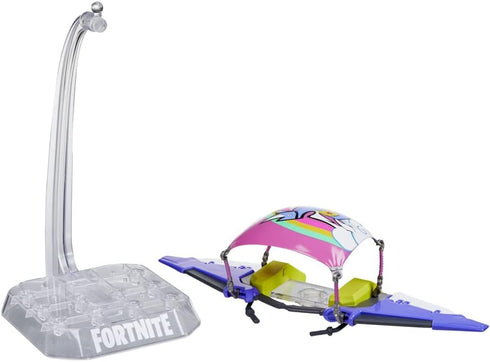 Fortnite Victory Royale Series Llamacorn Express Collectible Glider for Action Figure with Display Stand - Ages 8 and Up, 6-inch...