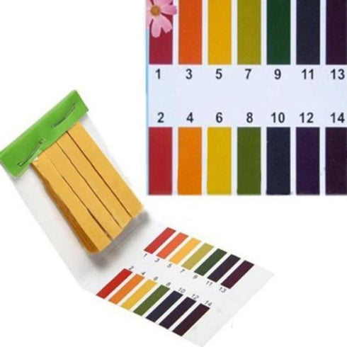 1Pc 80 Full Range 1-14 pH Test Paper Strips Water Litmus Testing Kits Lab Consumables...
