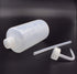 2Pcs 150ml Plastic Safety Wash Bottle Translucent Plastic Squeeze Measuring Bottle Narrow Mouth Empty Bent Tip Storage Containers For Gardening La...
