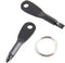 Keychain Screwdriver Portable Screwdriver Keychain Flat Head Screwdriver Phillips Screwdriver Set with Key Ring 2pcs...