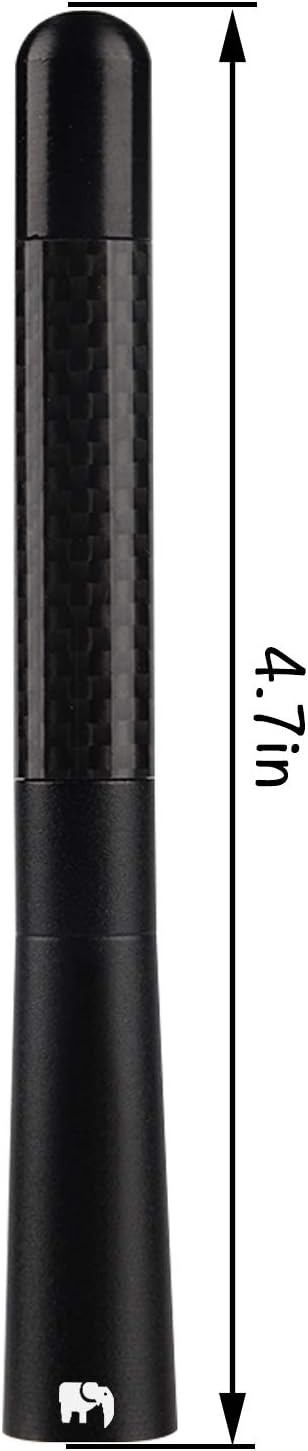 ONE250 Stubby Antenna, Compatible with Jeep Wrangler JK JKU JL JLU Rubicon Sahara (2007-2024), Jeep Gladiator (JL) (2007-2024), Jeep Gladiator [JT...