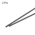 MECCANIXITY 2 Pack Carbon Fiber Rod, 4mm x 150mm for RC Plane DIY Tool Wing Tube Quadcopter Arm...