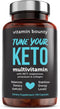 Vitamin Bounty Tune Your Keto Multivitamin – Keto-Specific Nutritional Support with Magnesium, Potassium, and MCT for Energy, Cramp Relief, and Nu...
