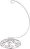 Bard's Ornate Silver Ornament Stand, Medium, 8.25" H x 4" W x 4" D...