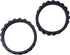 FDXGYH 2 Pcs Replacement Tires Black Anti-Slip Wheel Tires Accessories for Sweeper/Cleaning Robot...