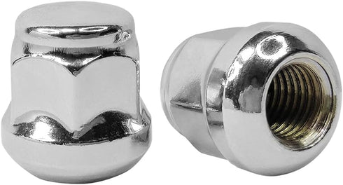 M12x1.5 Chrome Wheel Lug Stud Nut Set Compatible with Honda Accord Civic City CR-V Fit HR-V Insight Element Prelude S2000 Acura Legend Integra MDX...