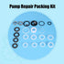 O Repair Kit, Paint Sprayer O Seal Rings Pump Repair Packing Kit Fits for Ultra 390 395 495 595...
