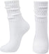 Slouch Scrunch Socks for Women, Slouch High Tube Socks Women...